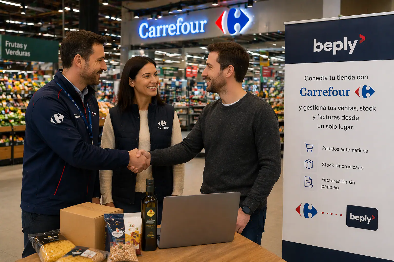 Integración Carrefour con Beply